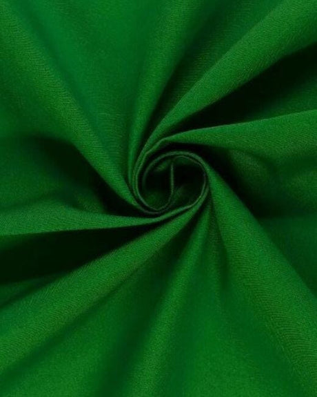 Kelly Green Poly Poplin