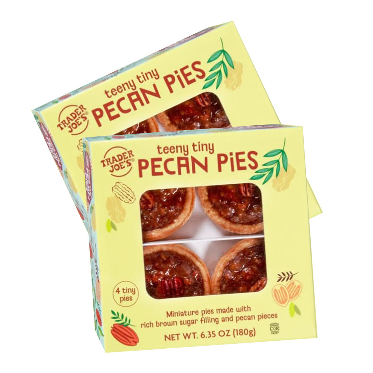 Teeny Tiny Pecan Pies - 6.35 Oz