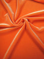 Solid Polyester Spandex Velvet Fabric - Medium Weight, 2 Ways Stretch, 58-60" Width