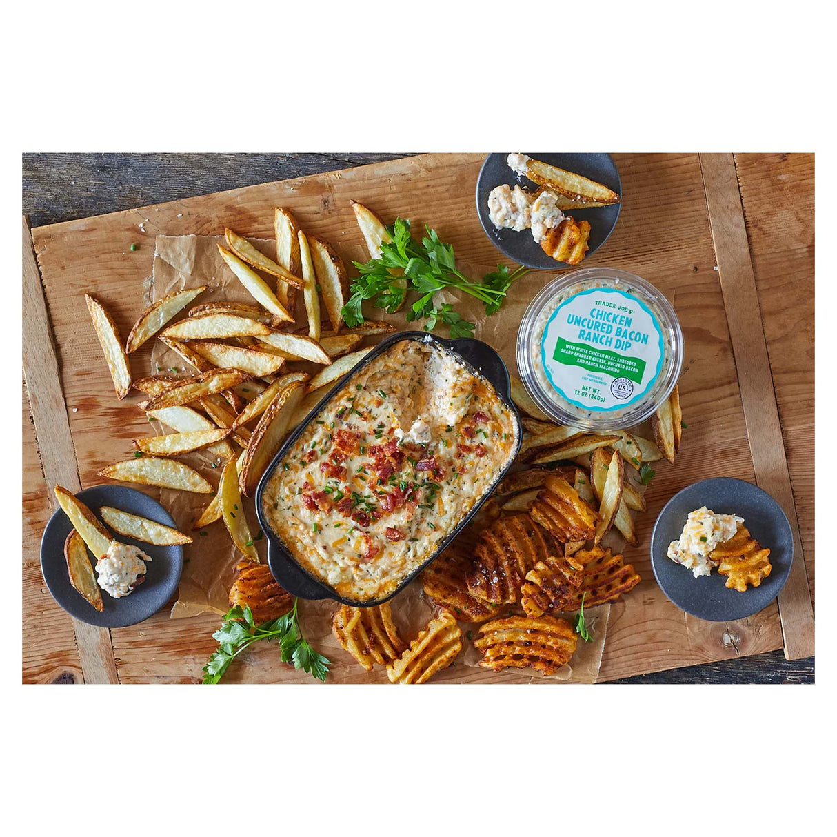 Chicken Uncured Bacon Ranch Dip – Creamy Cheesy Chicken Bacon Ranch Hot Dip