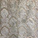 Valentino Traditional Damask Cut Velvet Fabric - Damask Pattern, 58" Width (1 Yard)