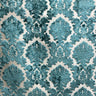 Valentino Traditional Damask Cut Velvet Fabric - Damask Pattern, 58" Width (1 Yard)