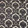 Valentino Traditional Damask Cut Velvet Fabric - Damask Pattern, 58" Width (1 Yard)