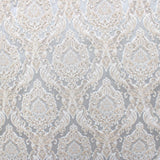Varley Damask Jacquard Polyester Fabric - Textured Damask, 53" Width (1 Yard)