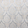 Varley Damask Jacquard Polyester Fabric - Textured Damask, 53" Width (1 Yard)
