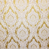 Varley Damask Jacquard Polyester Fabric - Textured Damask, 53" Width (1 Yard)