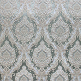 Varley Damask Jacquard Polyester Fabric - Textured Damask, 53" Width (1 Yard)