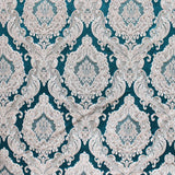 Varley Damask Jacquard Polyester Fabric - Textured Damask, 53" Width (1 Yard)