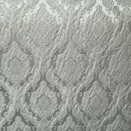 Varley Damask Jacquard Polyester Fabric - Textured Damask, 53" Width (1 Yard)