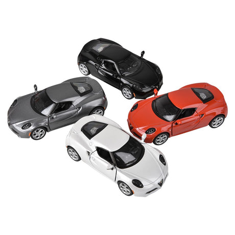 Die-Cast Pull Back 2013 Alfa Romeo 4C (1 DSP)