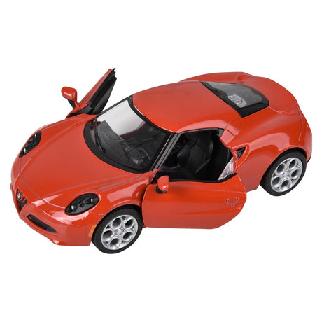 Die-Cast Pull Back 2013 Alfa Romeo 4C (1 DSP)