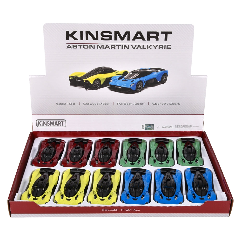 Die-Cast Aston Martin Valkyrie 12ct (1 DSP)