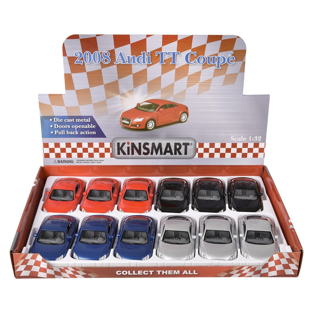 Die-Cast Pull Back Audi TT Coupe (1 DSP)