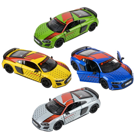 Die-Cast Pull Back Audi R8 Coupe (12 PC Display)