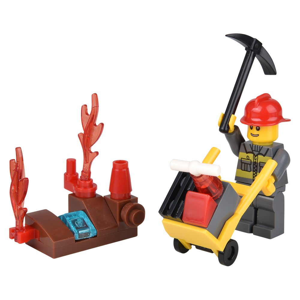 Building Block Fire Rescue Assortment (1 DZ)
