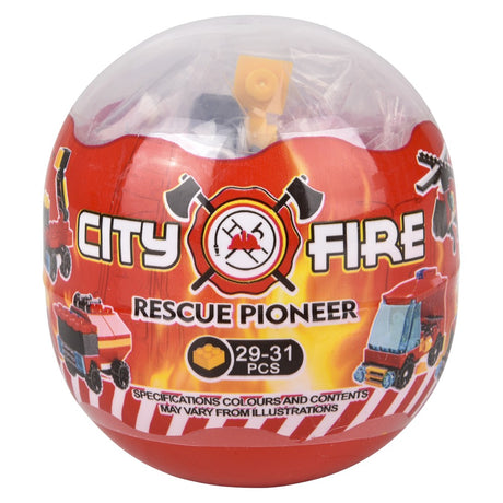 Building Block Fire Rescue Assortment (1 DZ)