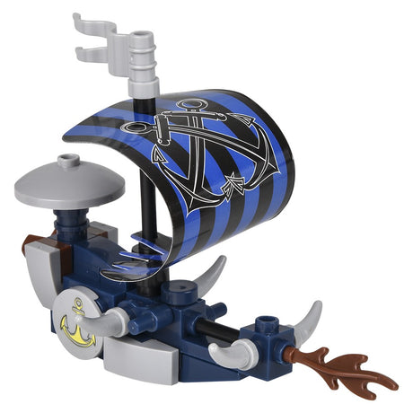 Building Block Pirate Ship (12 Pc Display)