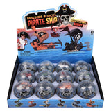 Building Block Pirate Ship (12 Pc Display)
