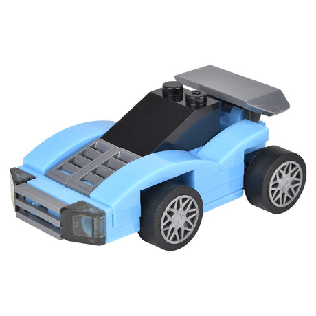 Building Block Pull Back Race Car (1 UNT)