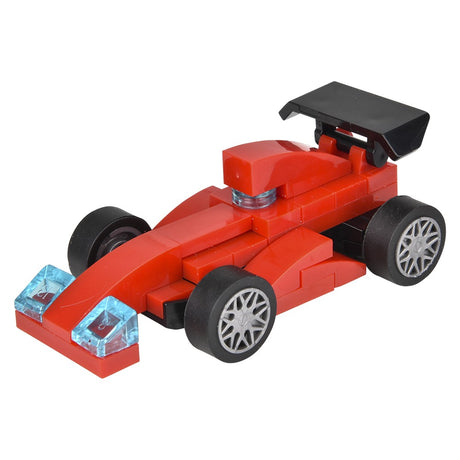 Building Block Pull Back Race Car (1 UNT)