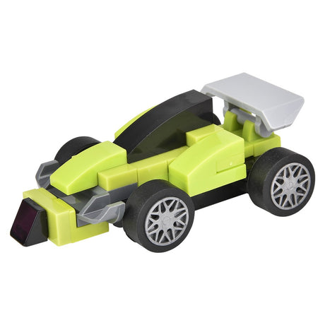Building Block Pull Back Race Car (1 UNT)