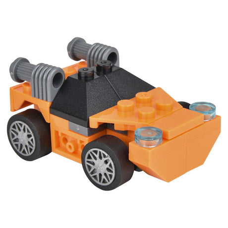 Building Block Pull Back Race Car (1 UNT)