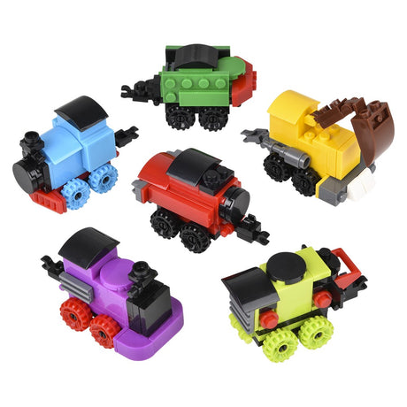 Building Block Train Assortment (12 PC Display)