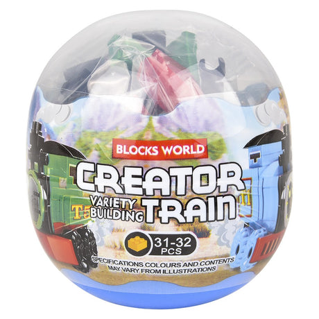 Building Block Train Assortment (12 PC Display)