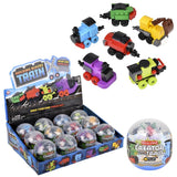 Building Block Train Assortment (12 PC Display)
