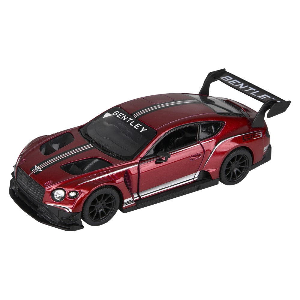 Die-Cast Pull Back Bentley Continental GT3 (12 Pc Display)
