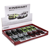 Die-Cast Pull Back Bentley Continental GT3 (12 Pc Display)