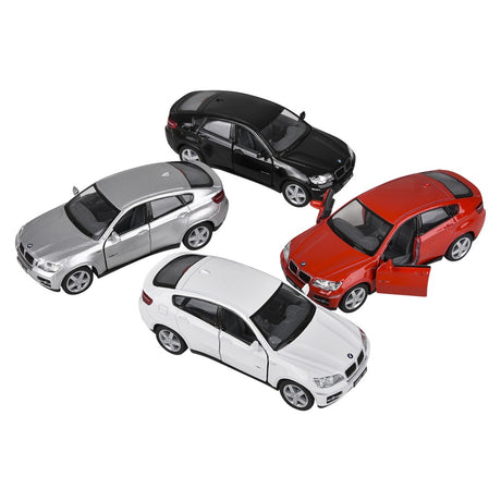 Die-Cast Pull Back BMW X6 (12 Pc Display)