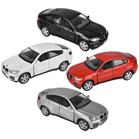 Die-Cast Pull Back BMW X6 (12 Pc Display)