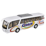 Die-Cast Pull Back Coach Bus (12 Display)