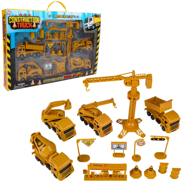 Construction Truck Playset