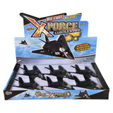 Die-Cast Pull Back F-117 Nighthawk (6 Pc Display)
