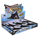 Die-Cast Pull Back F-117 Nighthawk (6 Pc Display)