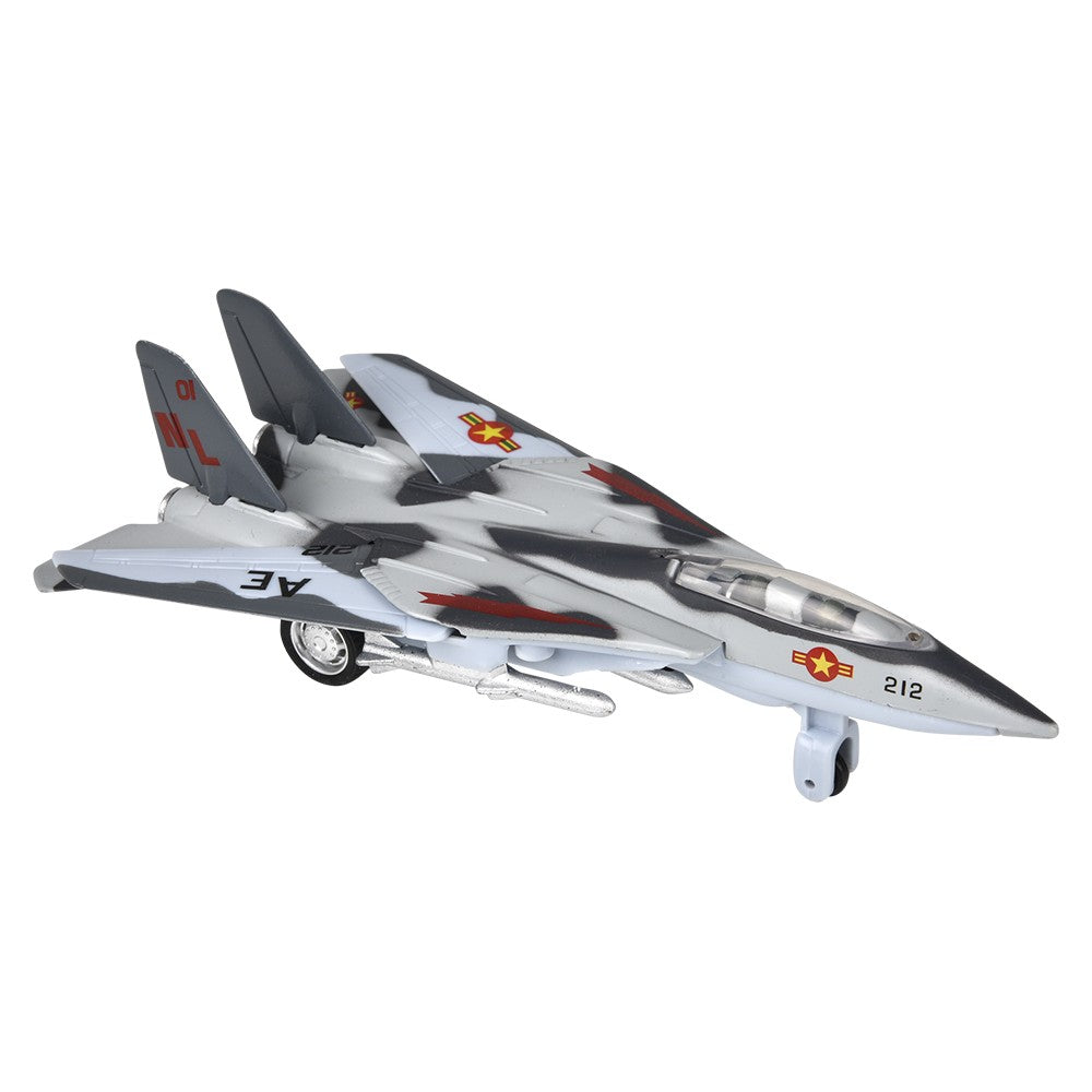 Die-Cast Pull Back F-14 Tomcat (6 Pc Display)