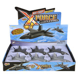 Die-Cast Pull Back F-35 Lightning II (6 Pc Display)