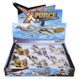 Die-Cast Pull Back F-4 Phantom (6 PC Display)