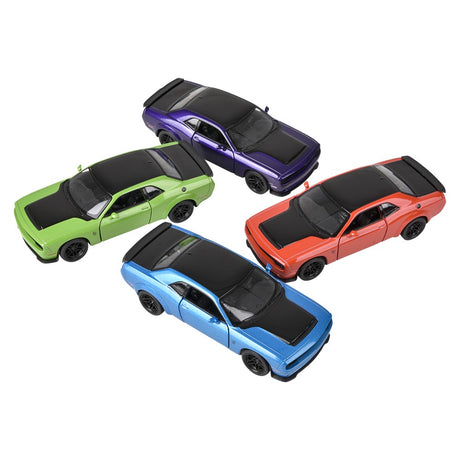 Die-Cast Pull Back 2023 Dodge Challenger SRT (1 DSP)