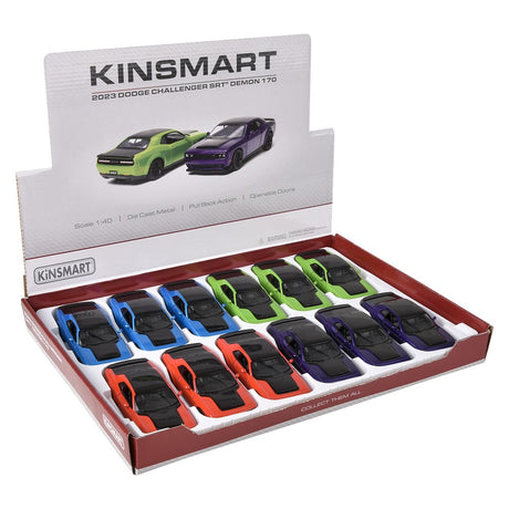 Die-Cast Pull Back 2023 Dodge Challenger SRT (1 DSP)