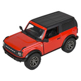 Die-Cast Pull Back 2022 Ford Bronco Hard Top (12 Pc Display)