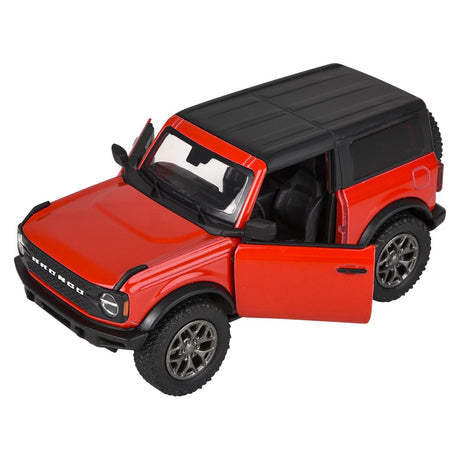 Die-Cast Pull Back 2022 Ford Bronco Hard Top (12 Pc Display)