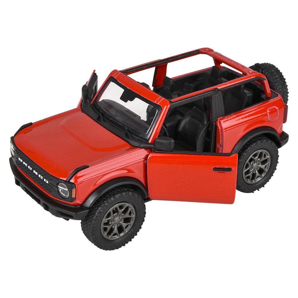 Die-Cast Pull Back 2022 Ford Bronco Open Top (12 Pc Display)