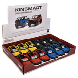 Die-Cast Pull Back 2022 Ford Bronco Open Top (12 Pc Display)