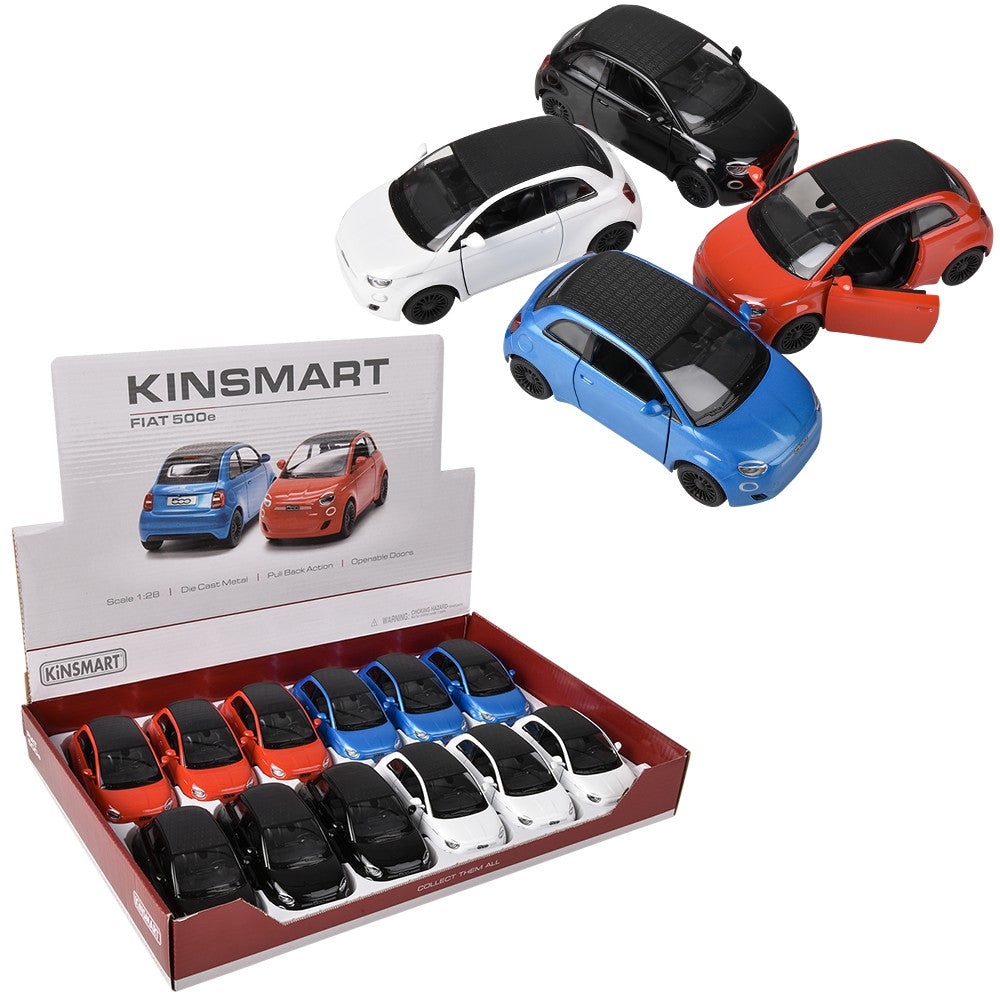 Die-Cast Pull Back Fiat 500e (1 DSP)
