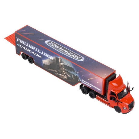 Die-Cast Freightliner Ecascadia with Container (1 DSP)