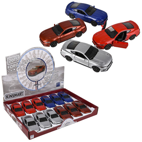 Die-Cast Pull Back 2015 Ford Mustang GT (1 DSP)
