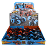 Friction Stunt Cars 5" Display (9 PC)
